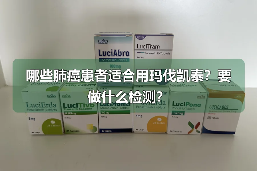 哪些肺癌患者适合用玛伐凯泰?要做什么检测?
